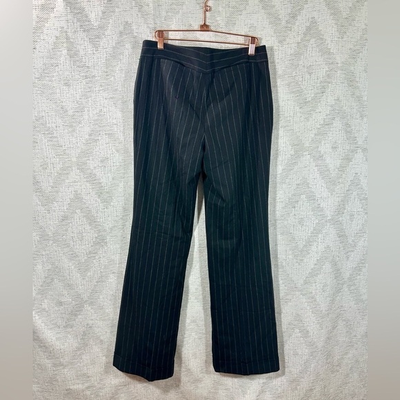 j crew favorite fit wool blend pinstripe pants size 6 - Picture 8 of 8